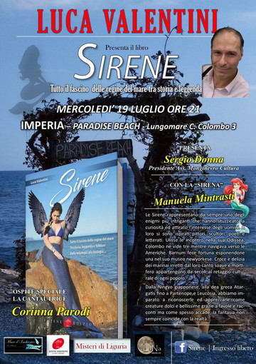 Le Sirene di Luca Valentini arrivano per la prima volta ad Imperia per una serata speciale al chiaro di luna insieme ad una ‘vera’ sirena