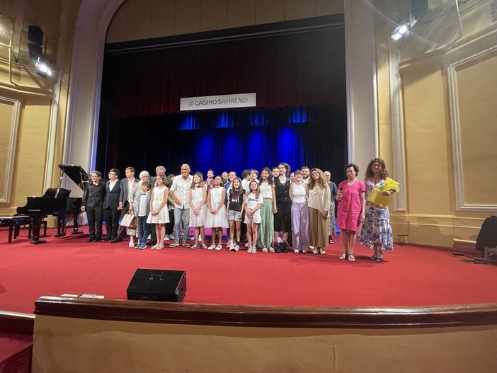 Saggio degli allievi della scuola di musica “Ottorino Respighi” di Sanremo (foto)