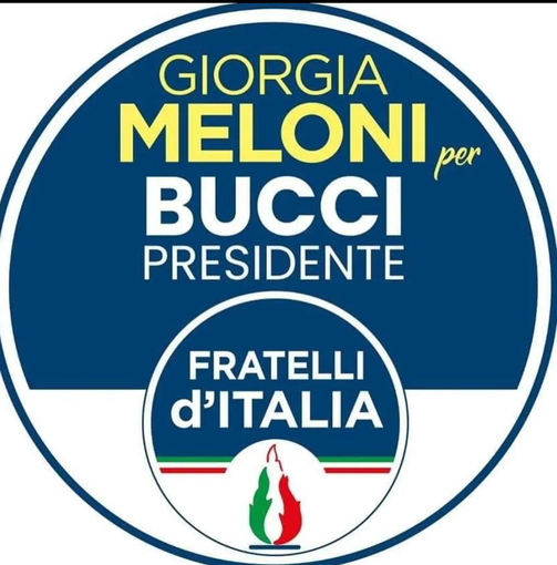 Elezioni, domani gazebo di Fdi in piazza Colombo per in contrare i 4 candidati al Consiglio regionale