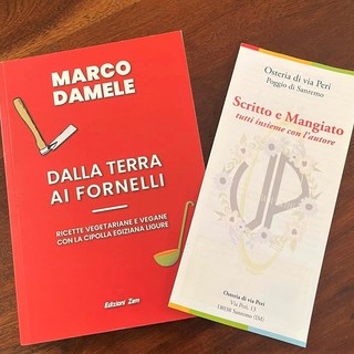 Sanremo: “Scritto e mangiato”: successo anche per la serata dedicata a Marco Damele e la Cipolla Egiziana. (Fotogallery)