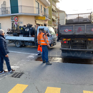 Via ai lavori di asfaltatura a Taggia, Arma e Levà: un intervento da 180mila euro