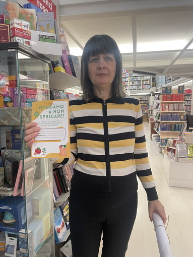 Sanremo: alla libreria Ubik di via Roma, disponibile per i più piccoli il libretto ‘Impariamo a non sprecare’