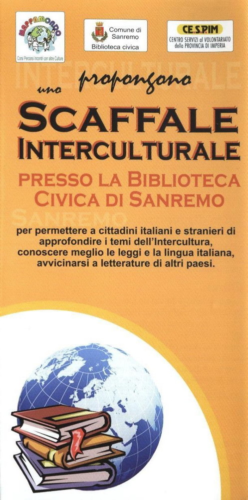 Sanremo: tanti nuovi libri nello 'Scaffale Interculturale' della Biblioteca Civica