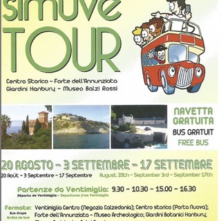 Ventimiglia: domani, appuntamento per una gita fuori porta con 'Simuve Tour', un servizio bus gratuito