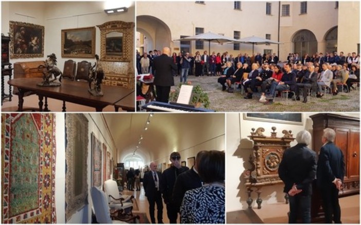 Saluzzo, la 42esima mostra di Antiquariato alza il profilo e trova l'ambiente ideale alla Castiglia