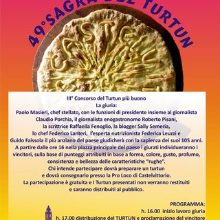 Castelvittorio oggi l'attesissima 49° edizione della sagra del Turtun