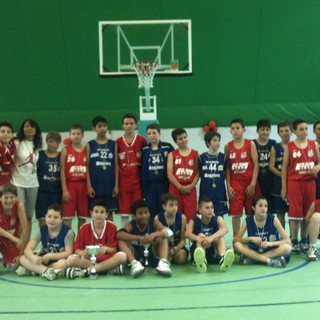 Quarto posto per gli esordienti 2001 del Sea Basket Sanremo alle final four regionali