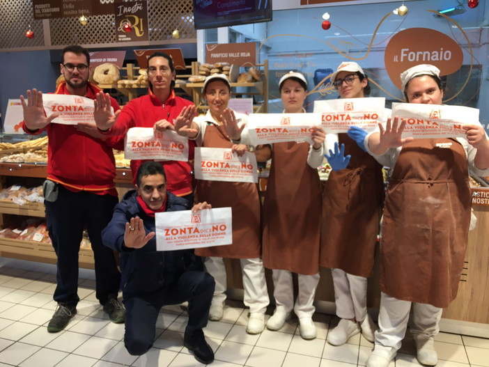 20 mila sacchetti del pane Zonta club Sanremo per dire no alla violenza sulle donne (foto)