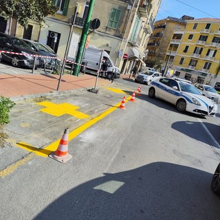 A Ventimiglia spuntano stalli di sosta per i mezzi di soccorso di Ambulanze Veterinarie Odv (Foto)