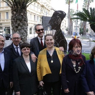 Sanremo: inaugurata la targa scultorea che rende il giusto omaggio a Giuseppe 'Pipin' Ferrari