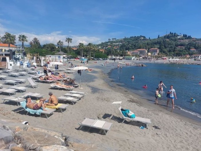 Sanremo: revocato il divieto di balneazione nella spiaggia del tiro a volo