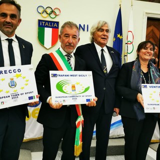 Liguria: Sonia Viale al Coni per la cerimonia di presentazione ufficiale dei Comuni candidati a città dello sport