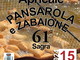 Apricale: nel fine settimana appuntamento con la 61esima ‘Sagra della Pansarola e Zabaione’.