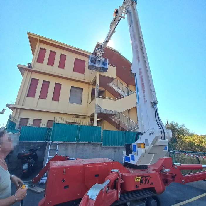 Ventimiglia, scuola elementare di Nervia: al via intervento di messa in sicurezza