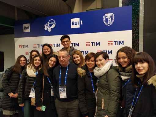 #Sanremo2019: gli studenti dell’Istituto Tecnico Turistico impegnati nelle attività del festival