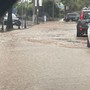 Il maltempo si abbatte sul Ponente, strade allagate a Sanremo (Foto e video)