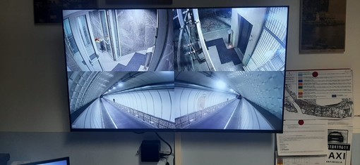 Ventimiglia, installate telecamere di videosorveglianza nella galleria degli Scoglietti e nell'ascensore per il centro storico
