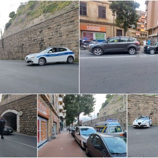 Ventimiglia, maxi tamponamento in corso Genova: strada chiusa e traffico in tilt (Foto)