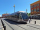 Fotografie di Bordighera sul tram cittadino di Nizza: al via la nuova campagna di promozione in Costa Azzurra
