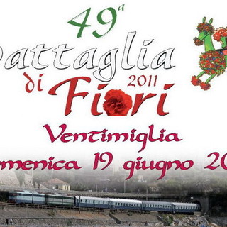 Ventimiglia: per la Battaglia di Fiori, predisposto il Treno Azzurro con partenza da La Spezia