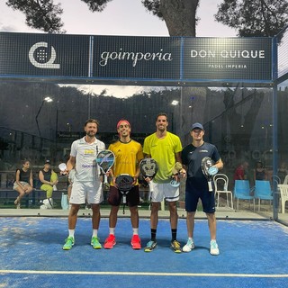 Padel: torneo Don Quique Fit Open Go Imperia, vittoria per Calneggia-Calado sugli azzurri Cremona-Cassetta