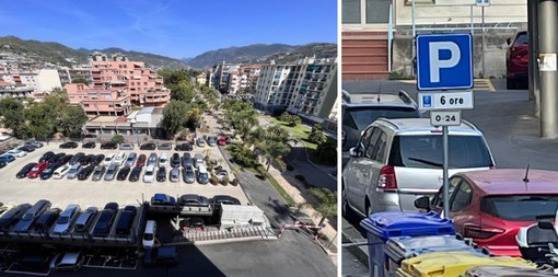 Taggia, sosta con disco orario 7 giorni su 7 per il parcheggio di viale delle Palme