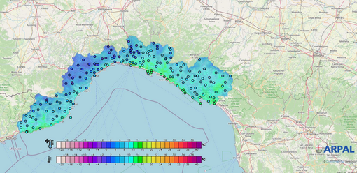 Maltempo: confermata conclusione Allerta gialla per neve su parte della Liguria, solo pioggia sulla nostra provincia