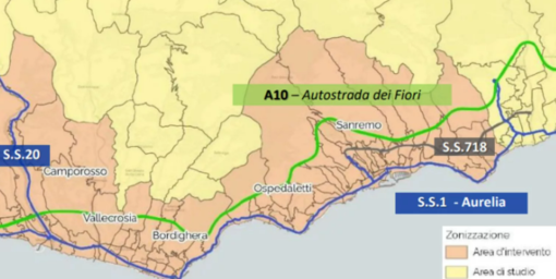 Per l'Aurelia bis Ventimiglia-Sanremo oltre 1miliardo di euro: l'opera inserita tra le priorità del Governo