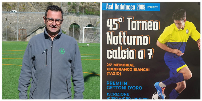Calcio a 7, al via la 45esima edizione del torneo notturno di Badalucco