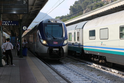 Traffico ferroviario: interruzione dei trasporti fra Ventimiglia e Taggia dal 25 al 31 ottobre per il completamento dei lavori sulla tratta