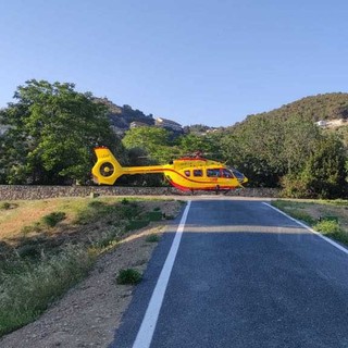Bordighera: lieve incidente durante un avvenimento sportivo, 17enne portato in elicottero all'ospedale