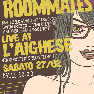 Sanremo: sabato a L'Aighesè una serata all'insegna della musica rock con The Roommates