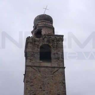 Costarainera: ottenuto finanziamento di 56mila euro dalla Regione. In meno di un anno la torre campanaria è sistemata