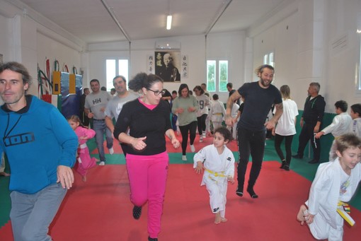 Festa dei passaggi di grado e il Judo family day al Tsukuri judo Ventimiglia (foto)