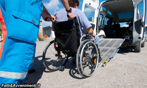 Taggia: pubblicato l’avviso pubblico per la progettazione e gestione del servizio di trasporto destinato a persone con disabilità