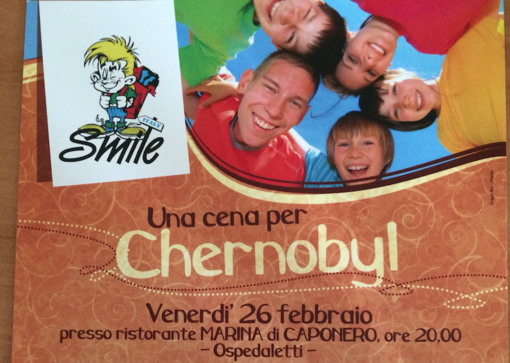 Ospedaletti: una serata per i bambini di Chernobyl a Marina di Caponero