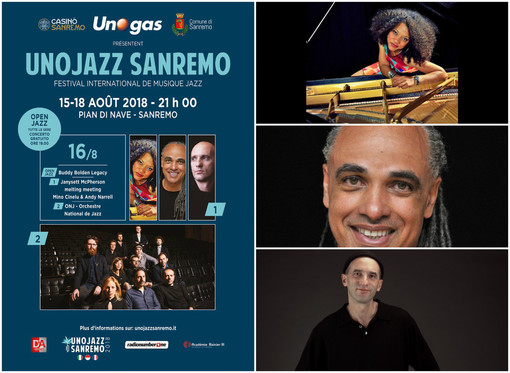 UnoJazz Sanremo 2018: questa sera sul palco di Pian di Nave Buddy Bolden Legacy Band, Janysett McPherson e l’ Orchestre National de jazz