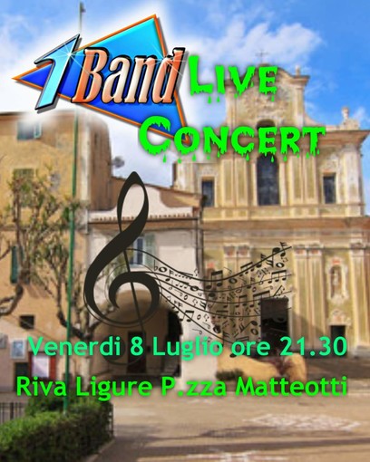 Riva Ligure: questa sera, concerto della Uno Band in Piazza Matteotti