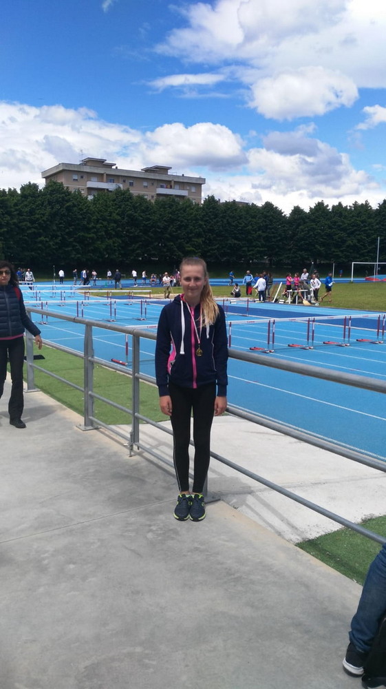 Ai Campionati regionali studenteschi, la sanremese Vanessa Faieta vittoriosa nella specialità del salto in alto