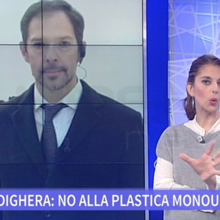 Bordighera Plastic Free: il Sindaco Ingenito in diretta ad Unomattina per parlare dell’ordinanza a tutela dell’ambiente