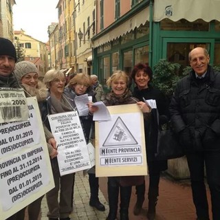 Imperia: continua la protesta dei dipendenti provinciali. In corso oggi un'intensa attività di volantinaggio per la città