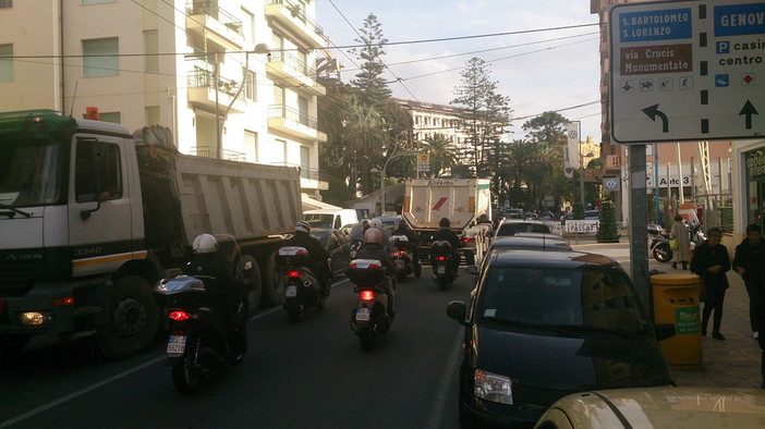 Sanremo: situazione del traffico in tutta la città, il pensiero del nostro lettore Renato