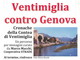 Ventimiglia: domani al dopolavoro ferroviario, conferenza di Marco Macchi su 'Ventimiglia contro Genova'