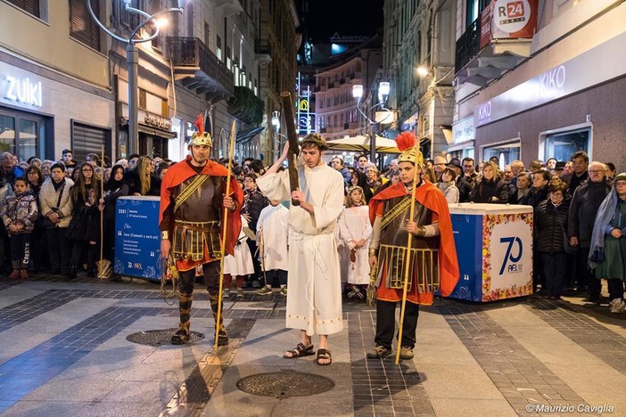 L'ultima Via Crucis dal vivo, nel 2019