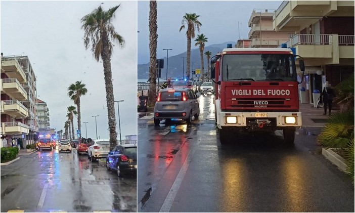 Ventimiglia, si sente male in casa: mobilitazione di soccorsi sul lungomare (Foto)