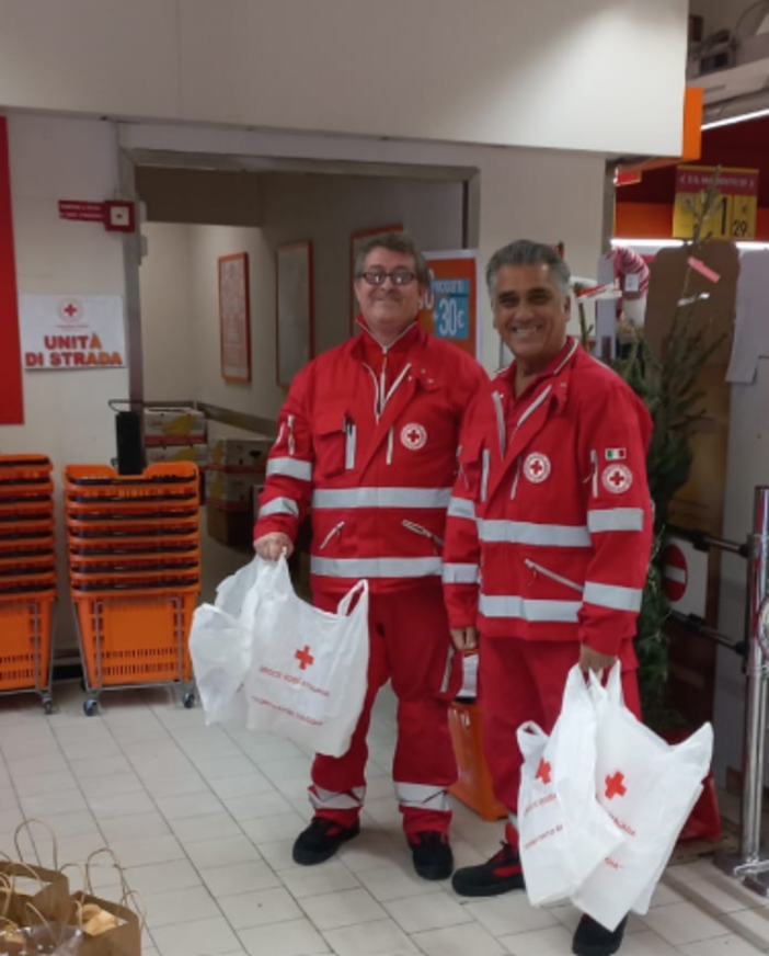 Sanremo, Molini chiama, Croce Rossa Sanremo risponde: domani il carrello della solidarietà arriva a Bussana