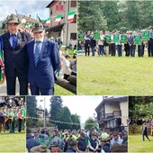 Penne nere a Nava, Vallecrosia presente al 75° Raduno nazionale al Sacrario della divisione cuneense (Foto)