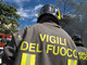 Ventimiglia, baracca in fiamme in località Peidaigo: vigili del fuoco in azione