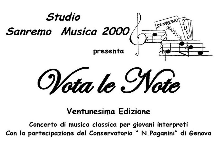 Bordighera: doppio appuntamento con 'Vota le Note 2012'