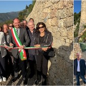 Riqualificato sentiero trascurato da anni, Ventimiglia inaugura la via Iulia Augusta (Foto e video)